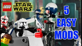 How to Mod the Clone and Battle Droid Battle Pack (75372) | Lego Star Wars