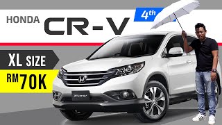 Honda CR-V (4th Gen): SUV Saiz XL Lagi Murah Dari CITY