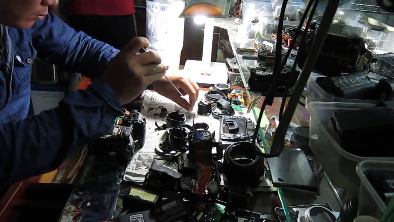 how to repair NIKON D7100 part 02/sua may nikon d7100 YouTube