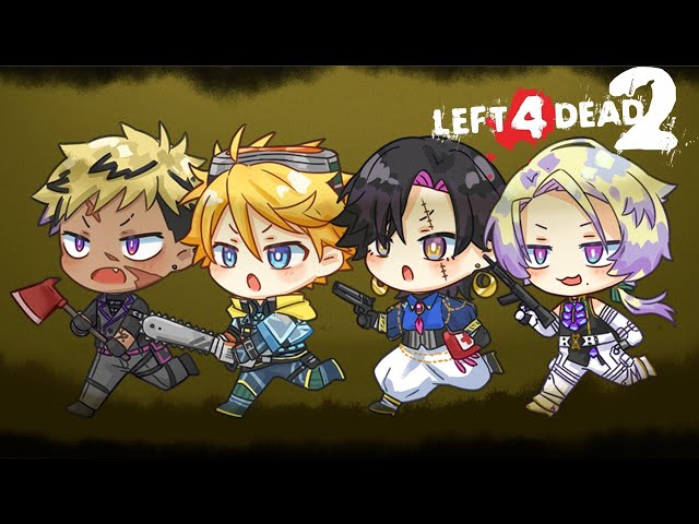 【LEFT 4 DEAD 2】5am but anything for my guys【NIJISANJI EN | Claude Clawmark】のサムネイル