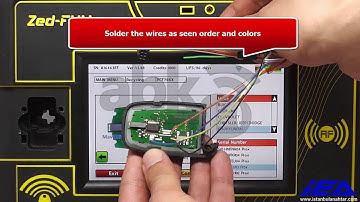 Used Kia Smart Key Unlocking Pcb SVI-CMFEU03 By Zed Full Key Programmer &  Zed-Full PCF79XX Adapter