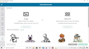 Uploading and Using pattern Fill in Cricut Design Space