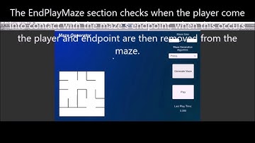 AQA A-Level Computer Science NEA Overview - Maze Generation Game