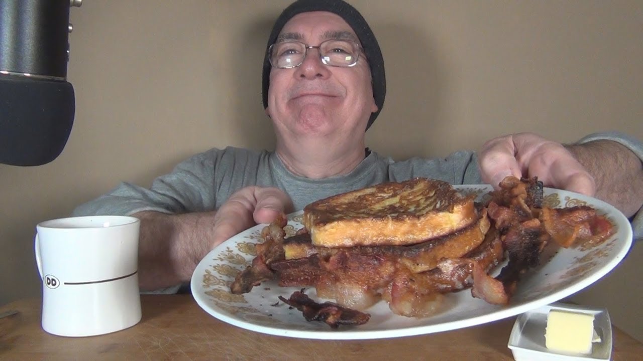ASMR Eating French Toast Breakfast YouTube