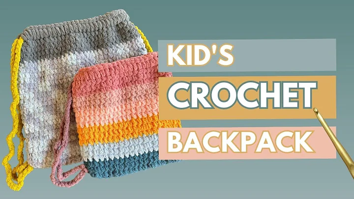 Easy Crochet Backpack for Kids