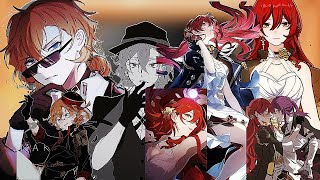 Bsd React To Chuuya As Himeko/Реакция Бсд На Чуя Это Химеко. На Заказ