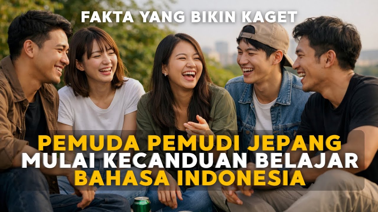 Kenapa Pemuda Jepang Jatuh Cinta Sama Bahasa Indonesia? Fakta yang Bikin Kaget