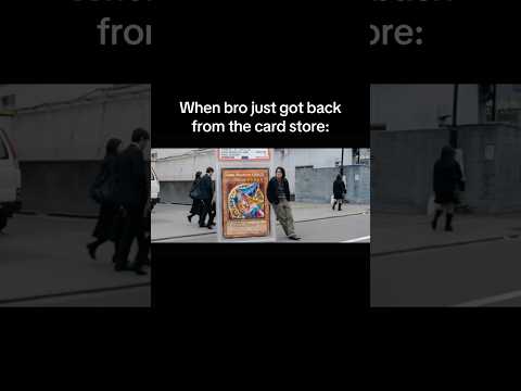 POV bro just got back from the Shadow Realm #yugiohtcg #yugiohcards