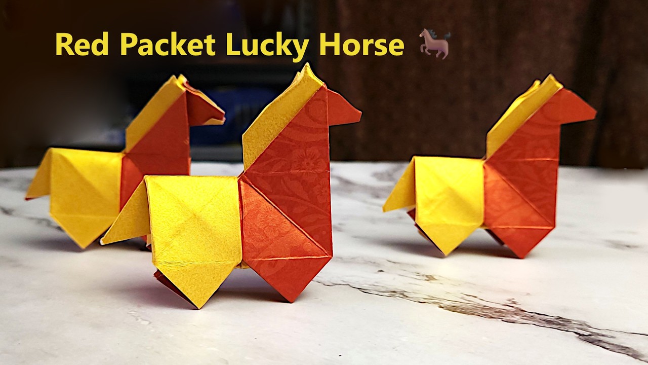 Turn 1 Red Packet Into a Lucky Horse 🐎 | CNY 2026 DIY