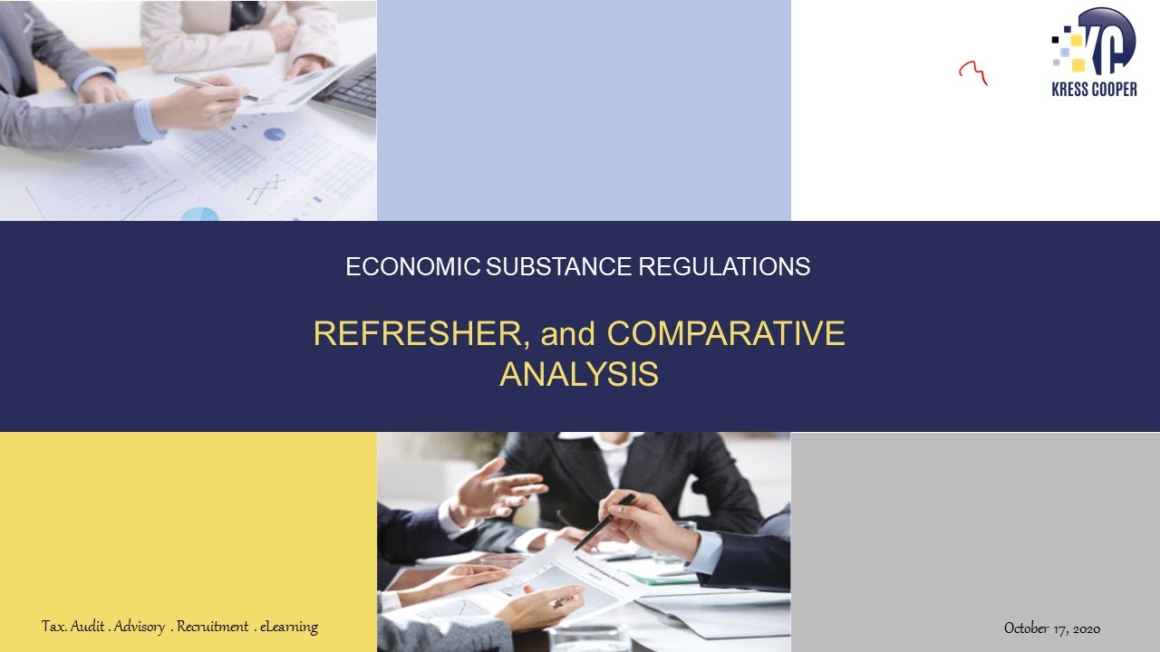 UAE: Economic Substance Regulations - Refresher and Comprehensive ...