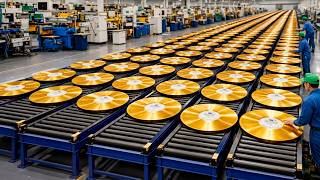 Inside a MASSIVE Factory: How Millions of Vinyl Records Are Made