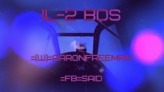 IL-2 BoS | =(W)=AaronFreeman vs. =FB=Said | Semi-Cinematic