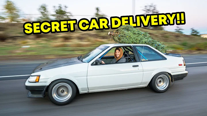 A JDM Christmas - SECRET CAR DELIVERY!!