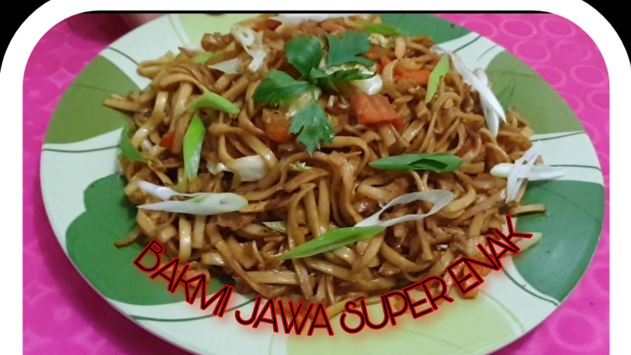 JUARA 1!! RESEP BAKMI JAWA SUPER ENAK ( NENDANG RASANYA ) 
