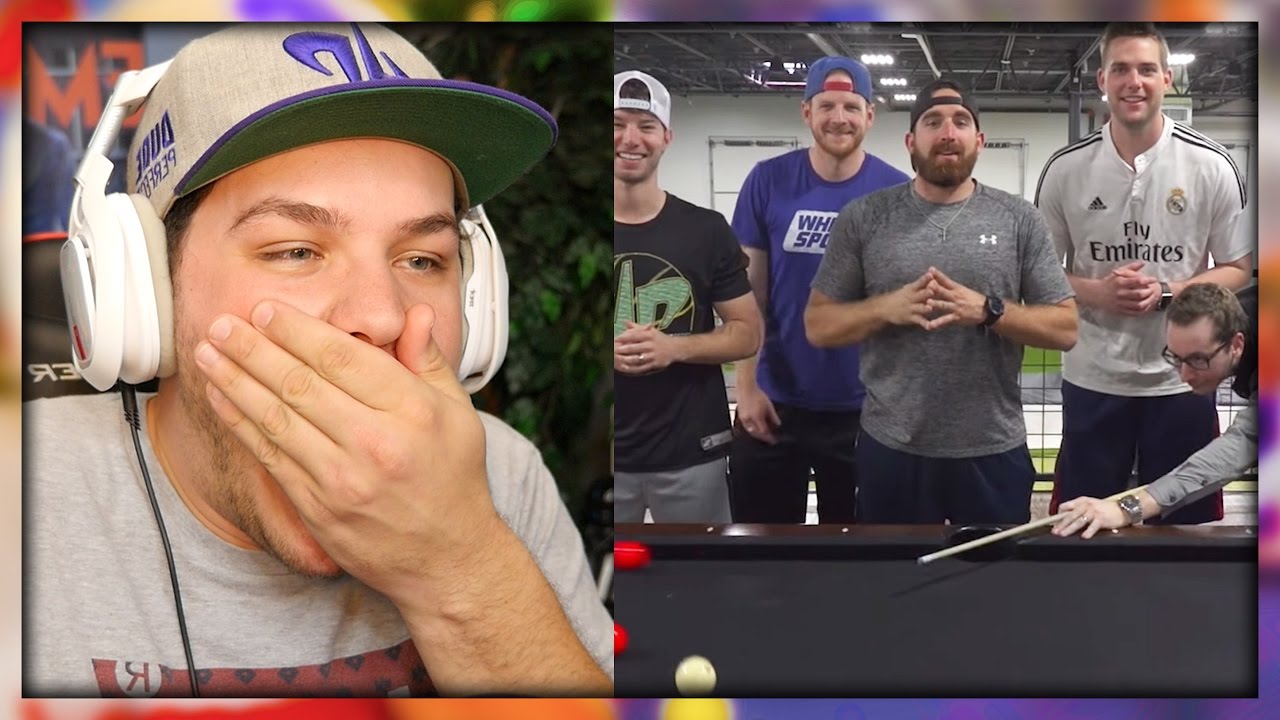 Pool Trick Shots 2 | Dude Perfect - Reaction