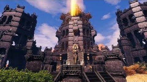 HOW TO BUILD A TEMPLE OF THE GODS [ Timelapse ] - CONAN EXILES isle of siptah