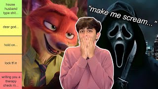 I'M RANKING YOUR CRAZY Character Edits! PT. 2