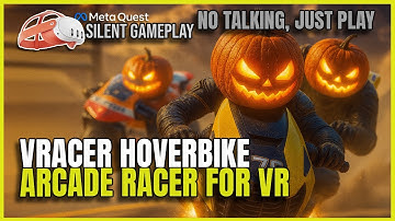 VRacer Hoverbike | FIRST MINUTES PREVIEW PURE VR GAMEPLAY MECHANICS | META QUEST | NO COMMENTING