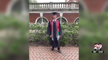 Virginia National Guard member and first-gen student celebrates UVA graduation