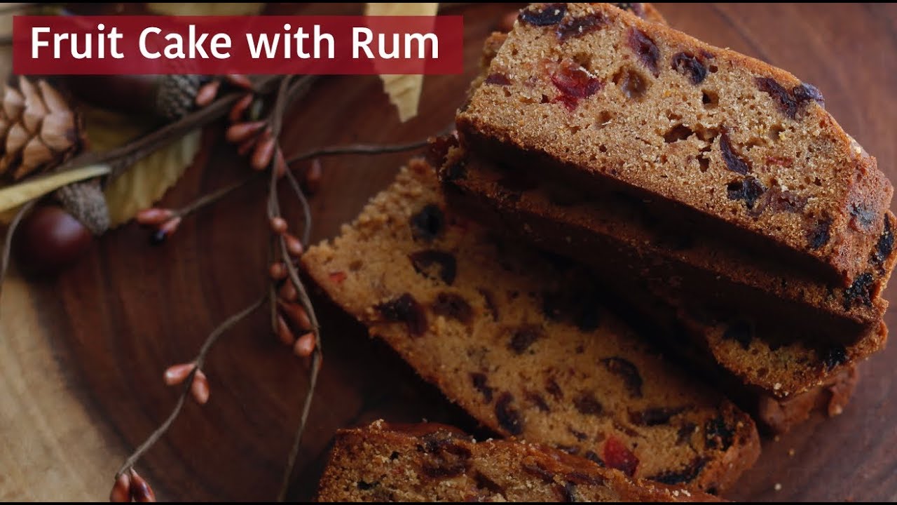 Ultimate Moist Christmas Fruit cake - Christmas Fruit Cake with Rum - How to make Fruit Cake