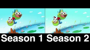 Breadwinners Intro Comparison (Seasons 1 and 2)