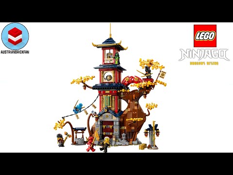 LEGO Ninjago 71795 Temple of the Dragon Energy Cores - LEGO Speed Build Dragon