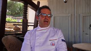 Maxwell Frongia, chef del Museo Ristorante Tanit di Carbonia.