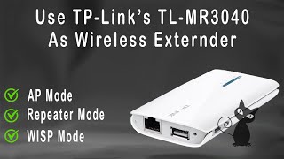Configuring TP-Link TL-MR3040 to use as a wireless extender in Access Point, Repeater, and WISP mode screenshot 1