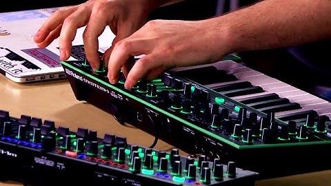 Roland AIRA System-1 and System-1M Performance with Peter Brown