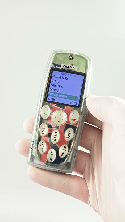 Nokia 3200 (from 2003) - Hurdy gurdy Ringtone