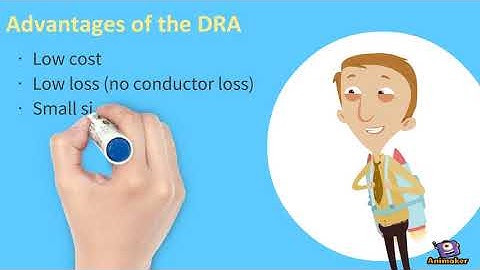 of a dielectric resonator (DR).