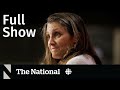 CBC News: The National | Soaring inflation, World Cup host cities, Beached barge