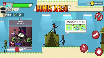 Stickman Zombie - Gameplay Walkthrough - All Levels  Part #10 | Stick Gaming