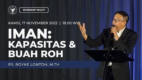 Worship Night | Jemaat Online Gereja BEST | Ps. Royke Lontoh | Kapasitas & Buah Roh