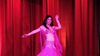 Dee belly dance performance at A Night at the Casbah in Dallas