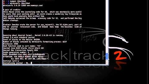 installing backtrack on a dual boot machine.avi