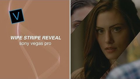 wipe stripe reveal | svp tutorial