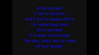 Rise Against: Alive And Well (Lyrics)