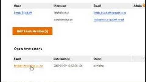 Adding team members to a Blogger blog
