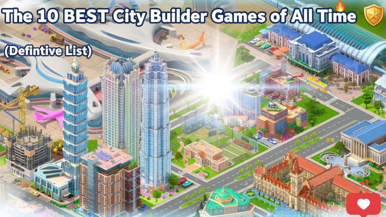 The 10 BEST City Builder Games of All Time (Definitive List)