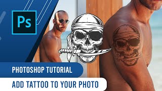 How to Add Tattoo to your Photo in Photoshop screenshot 5