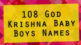 shri krishna 108 names bengali shri krishna 108 names bengali