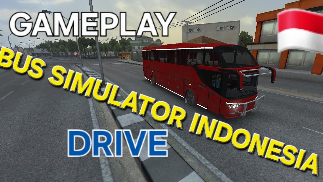 Mahin playing the Bus simulator Indonesia🚍🇲🇨