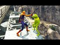 GTA 5 Stupid Ragdolls Orange Spiderman Vs Kermit Fails/Jumps [Euphoria Physics] Gta Gameplay