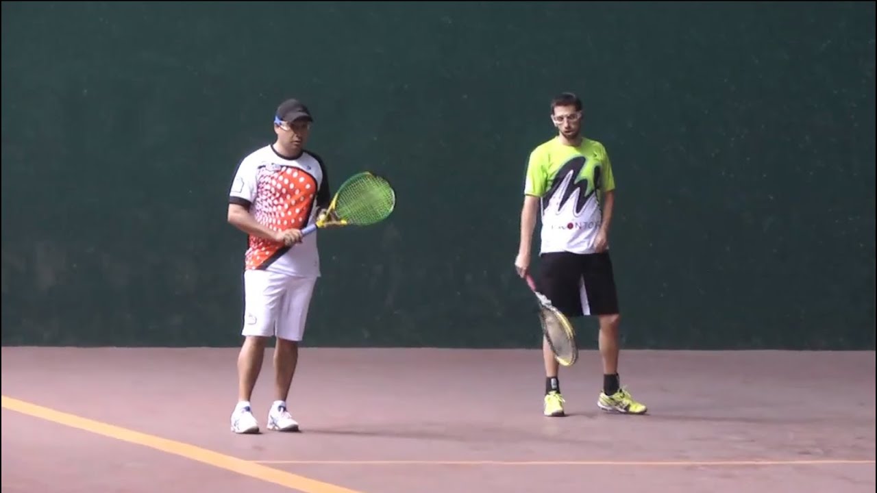 Mx Frontour - Frontenis - Semifinal singles (Turi vs. Charro) Campo Marte 2014