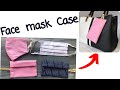 DIY | Quick FACE MASK CASE | Keychain Pouch | How to sew a Face Mask Bag for BEGINNERS
