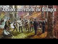 Brüder auf erhebt die Klingen [German student song][+English translation]