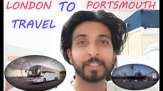 Travel from London to Portsmouth ? // international students // Portsmouth university England