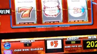 WHEEL OF FORTUNE $5 SLOT RED HOT RESPIN HANDPAY BONUS WIN ENCORE BOSTON PLEASE LIKE AND SUBSCRIBE