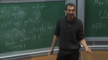Bertrand Eynard - 3/4 Topological Recursion, from Enumerative Geometry to Integrability
